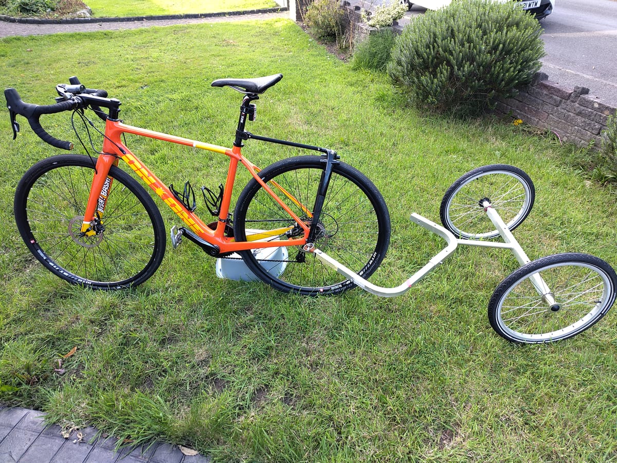 Bike trailer refurbishment and adaptations