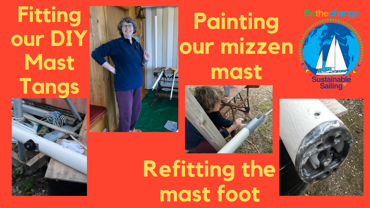 New Video: Fitting our DIY Mizzen Tangs and more