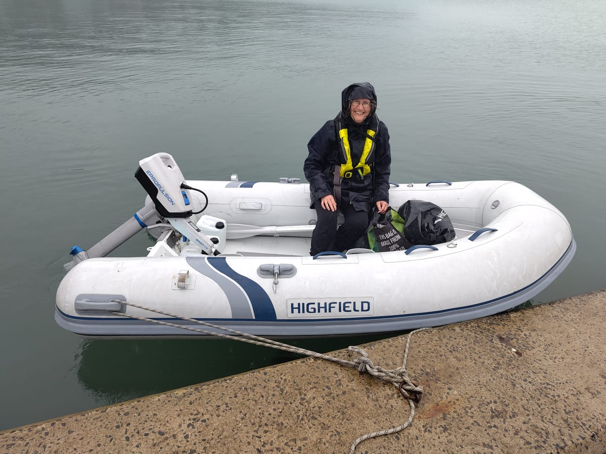 Errands by dinghy