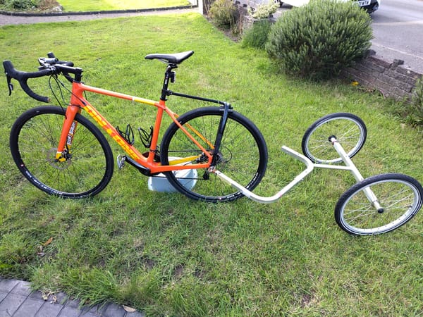 Bike trailer refurbishment and adaptations