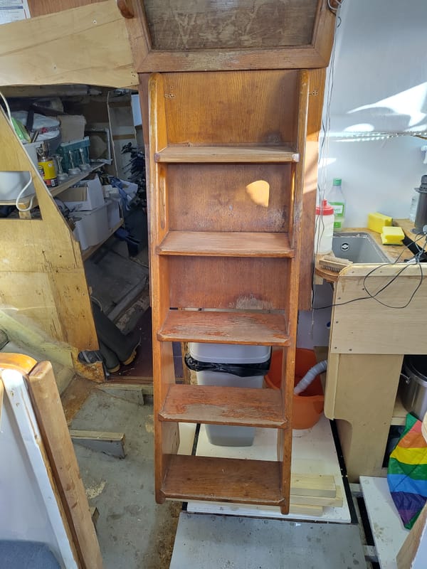 Companionway steps
