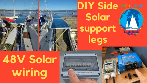 New Video: Side Solar panel legs & MPPT wiring - a saga